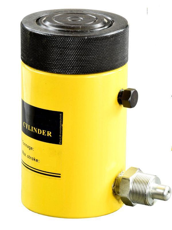 Домкрат гидравлический TOR HHYG-10050LS (ДГ100П50Г), 100Т с фиксирующей гайкой
