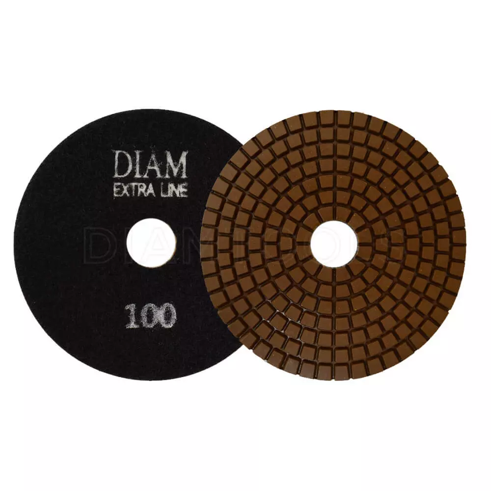 Алмазный гибкий шлифовальный круг DIAM EXTRA LINE WET №100 мокрая полировка 000511
