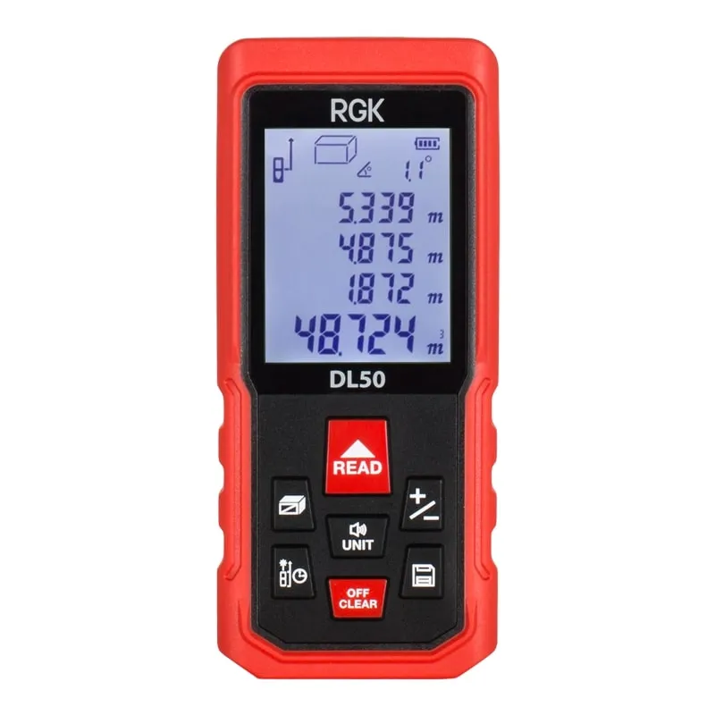 Лазерный дальномер RGK DL50 (с поверкой)
