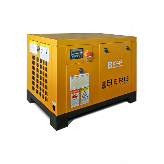 Винтовой компрессор без ресивера BERG ВК-4Р-10 IP 54
