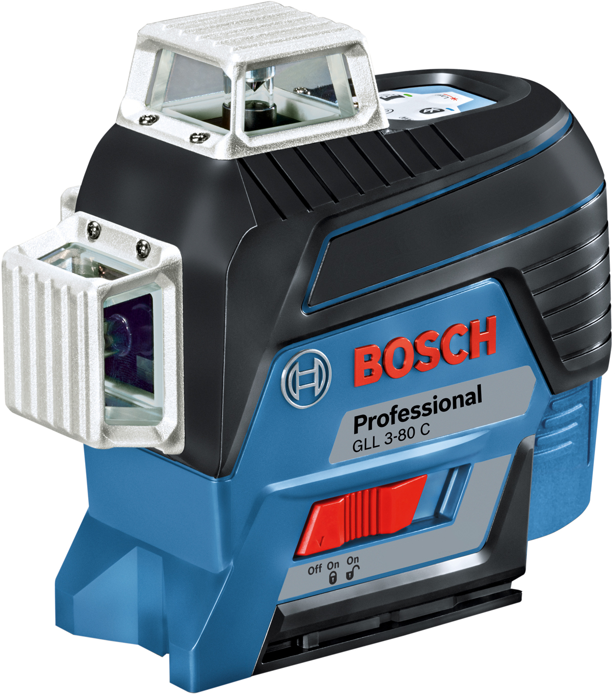 Лазерный уровень Bosch GLL 3-80 C + BT 150 + вкладка под L-BOXX (0.601.063.R01)
