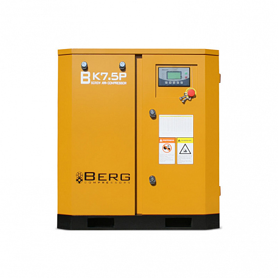 Винтовой компрессор без ресивера BERG ВК-7.5Р-8 IP 54
