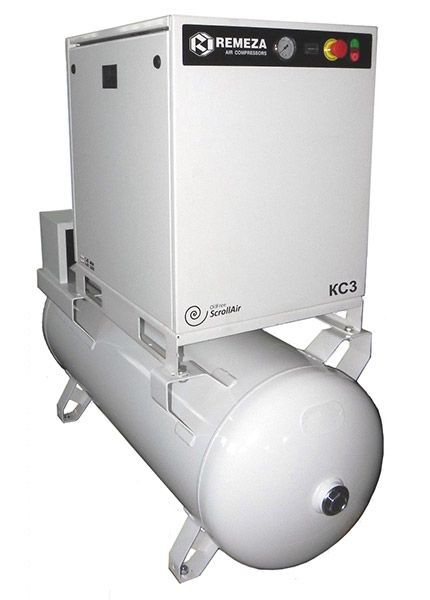 Безмасляный спиральный компрессор REMEZA КС7-8-270

