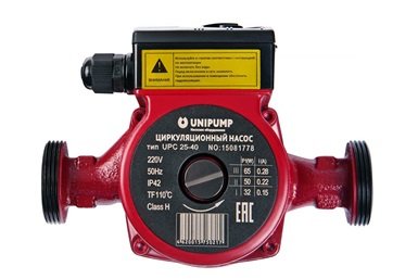 Насос циркуляц. (отопл.) UPС 25-200 230 68658, UNIPUMP
