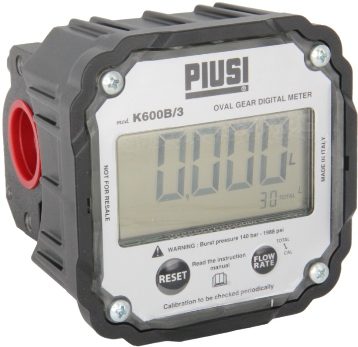 Счетчик топлива PIUSI K600 B/3 F00491000 (большой дисплей)
