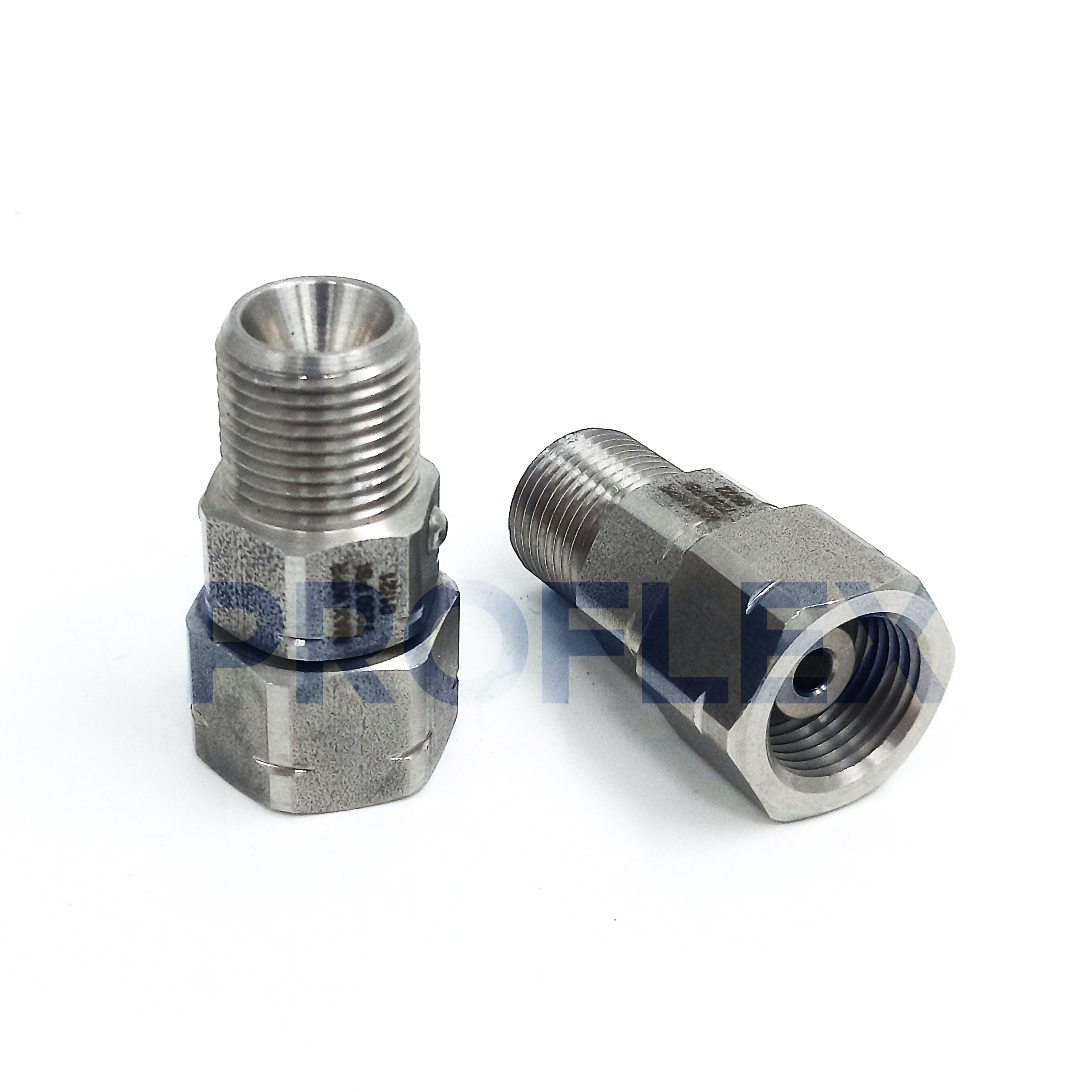 Соединение поворотное NPT 3/8 - NPSM 3/8 (Вертлюг)
