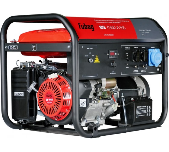 Генератор бензиновый FUBAG BS 7500 A ES (641014)
