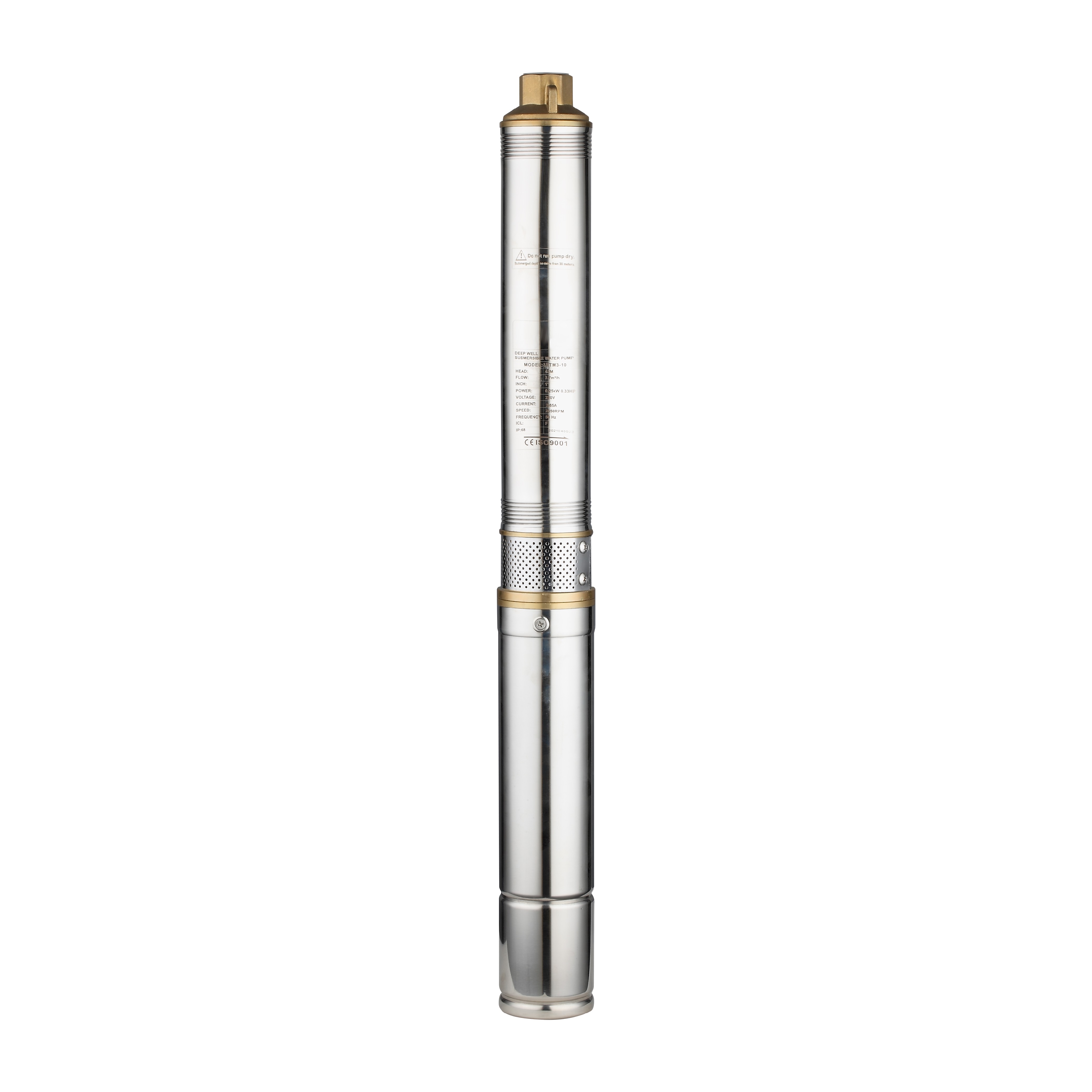 Насос PUMPMAN скважинный 3STM3-16ECO (550Вт, Hmax-64м, Qmax-3м3/ч, 40м кабель)
