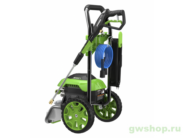 Мойка GREENWORKS GHP2000 (1800 Вт, 140 бар) 5105507
