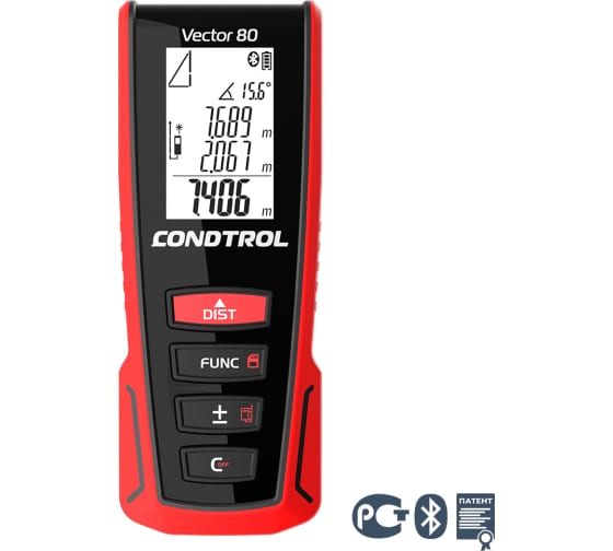 Лазерный дальномер Condtrol Vector 80
