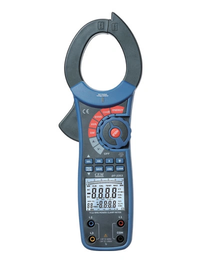 Токовые клещи CEM DT-3353 Ваттметр
