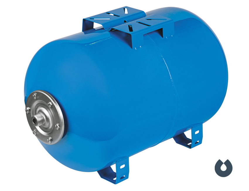 Гидроаккумулятор Unipump 100 л. горизонтальный
