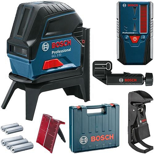 Лазерный нивелир Bosch GCL 2-15G + RM1 + BM3 + кейс (0.601.066.J00)
