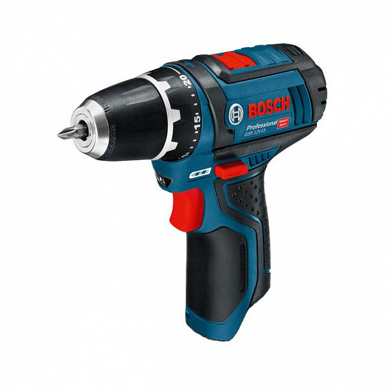 Аккумуляторная дрель-шуруповёрт Bosch GSR 12V-15 Solo (0.601.868.101)
