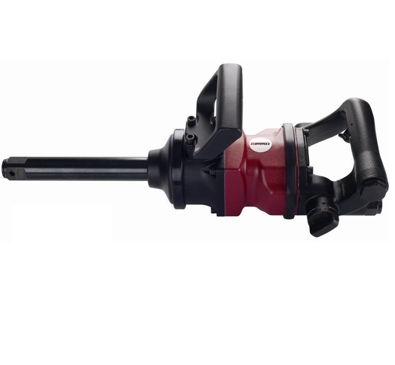 BM-47-4073L8 Пневмогайковерт прямой ударный для грузового шиномонтажа удл. шпиндель 1", 2441 Нм, 7,3 кг
