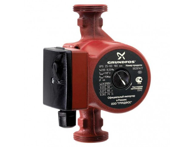 Насос циркуляционный UPS 25-40 230 96913060 Grundfos
