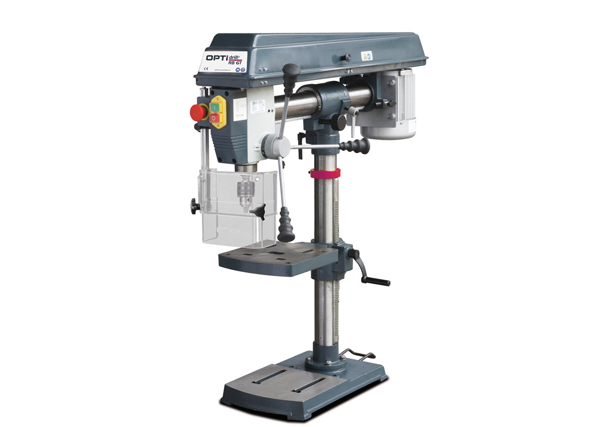Радиально-сверлильный станок OPTIdrill RB6T (220В) настольный
