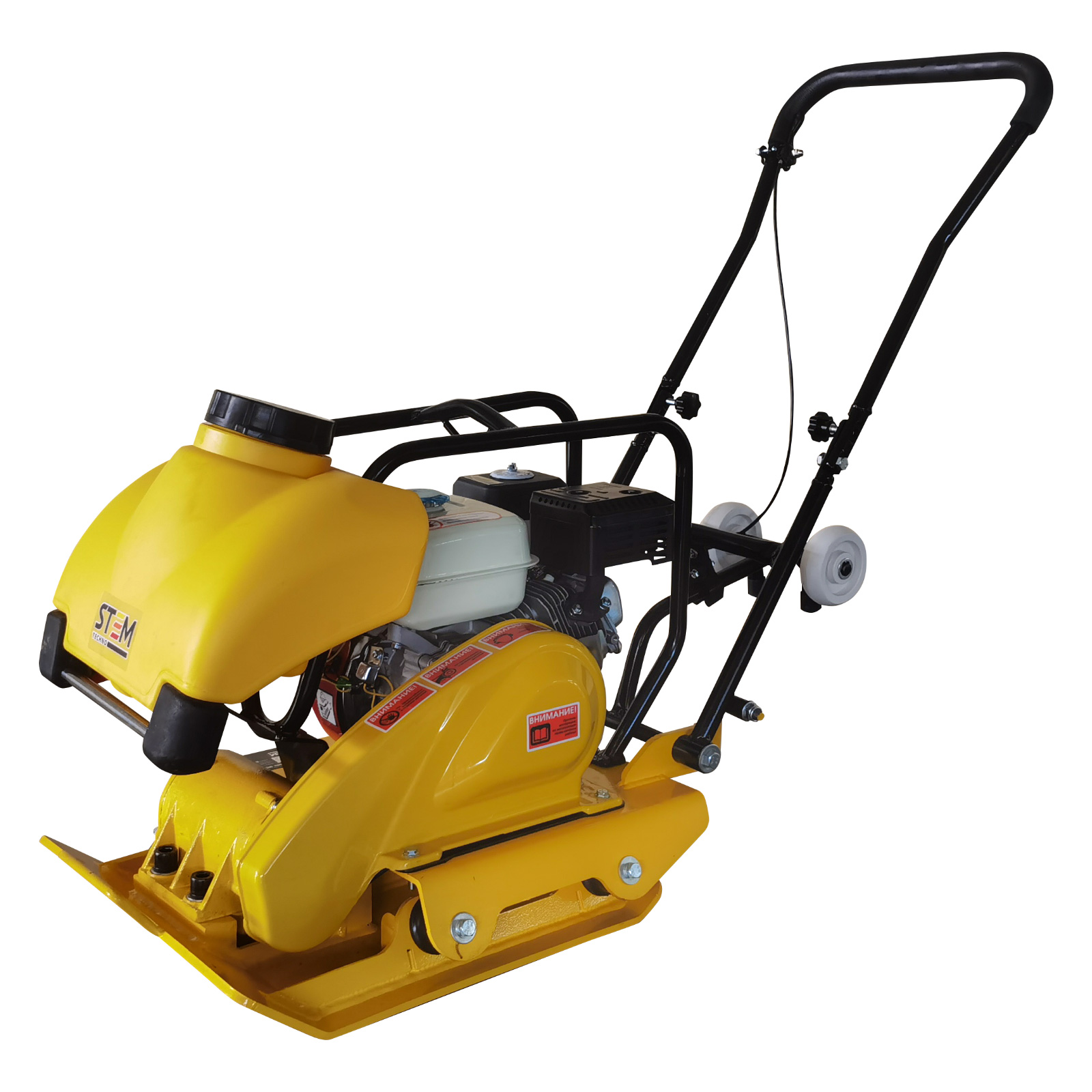 Виброплита STEM Techno SPC-192E (бензиновая, STEM Techno GX200, 4,4 (6,5) кН (л.с.), 78 кг)
