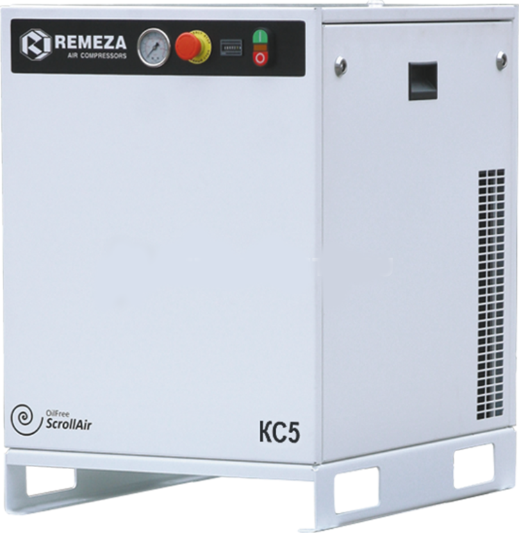 Спиральный компрессор REMEZA КС10-10М с мембранным осушителем
