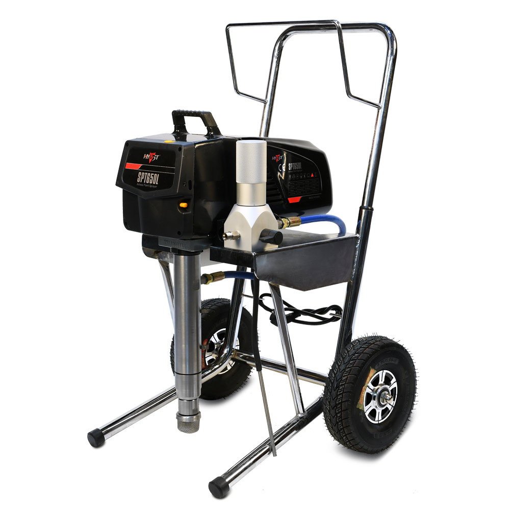 Безвоздушная электрическая окрасочная установка HYVST SPT 650L
