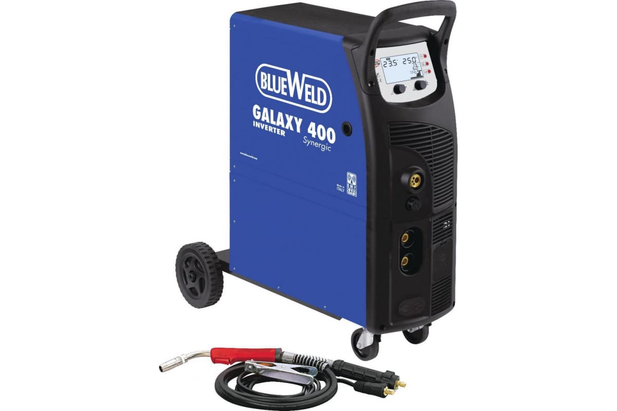 Инверторный полуавтомат BLUE WELD GALAXY 400 Synergic
