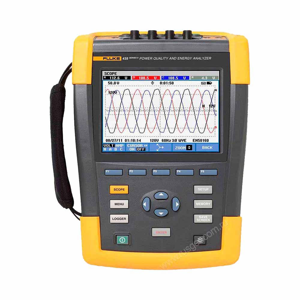 Анализатор качества электроэнергии Fluke 435 II ADVANCED PQ
