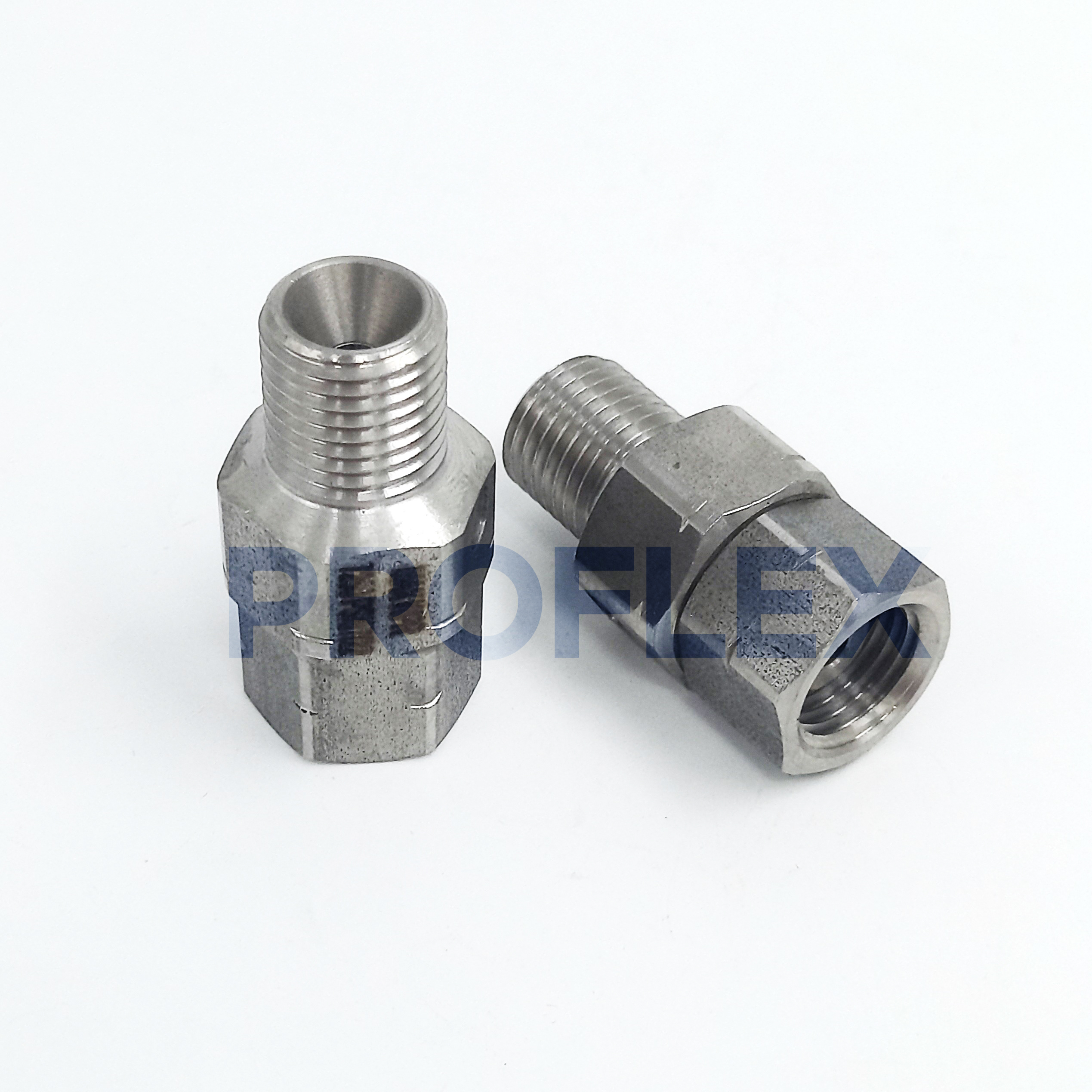 Соединение поворотное NPT 1/4 - NPSM 1/4 (Вертлюг)
