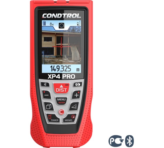 Лазерный дальномер-рулетка CONDTROL XP4 Pro
