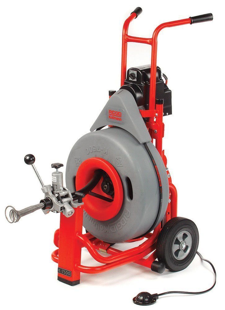 Прочистная машина барабанного типа K-7500 c C-100 61517 Ridgid
