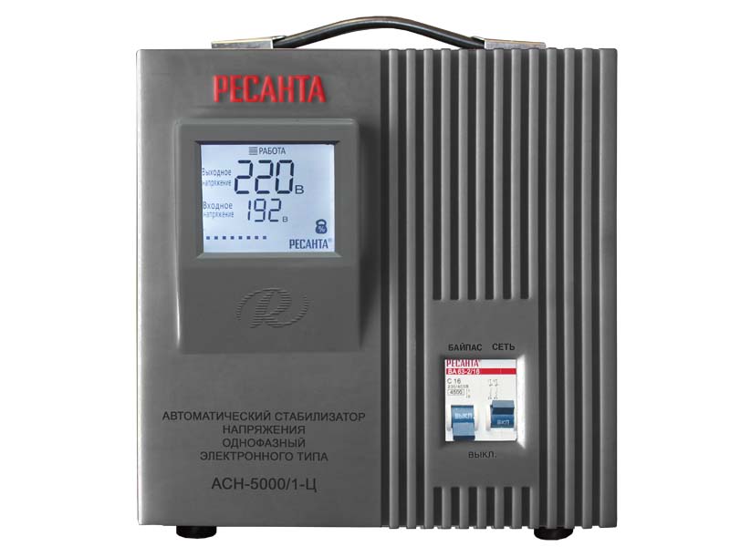 Стабилизатор Ресанта АСН- 5000/1-Ц
