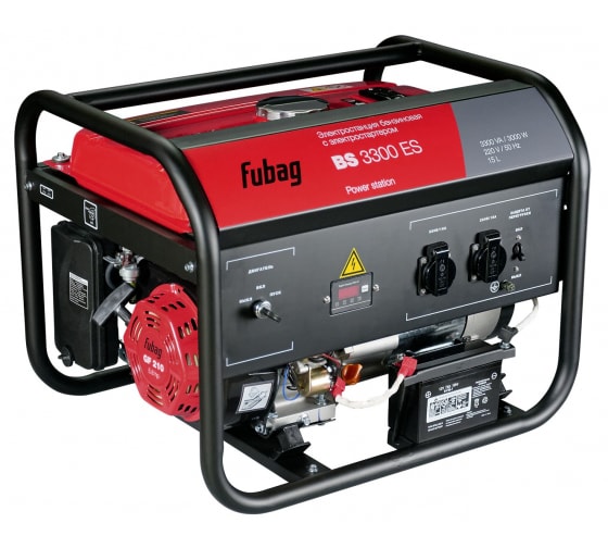 Бензогенератор FUBAG BS 3300 ES 431248
