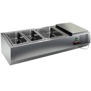 Витрина холодильная настольная HICOLD VRTO 1000 1/3 к PZE3
