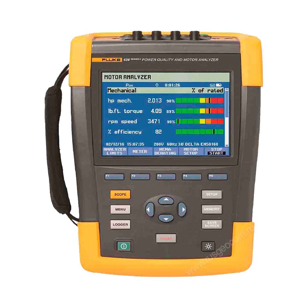 Анализатор качества электроэнергии Fluke 438 II/BASIC
