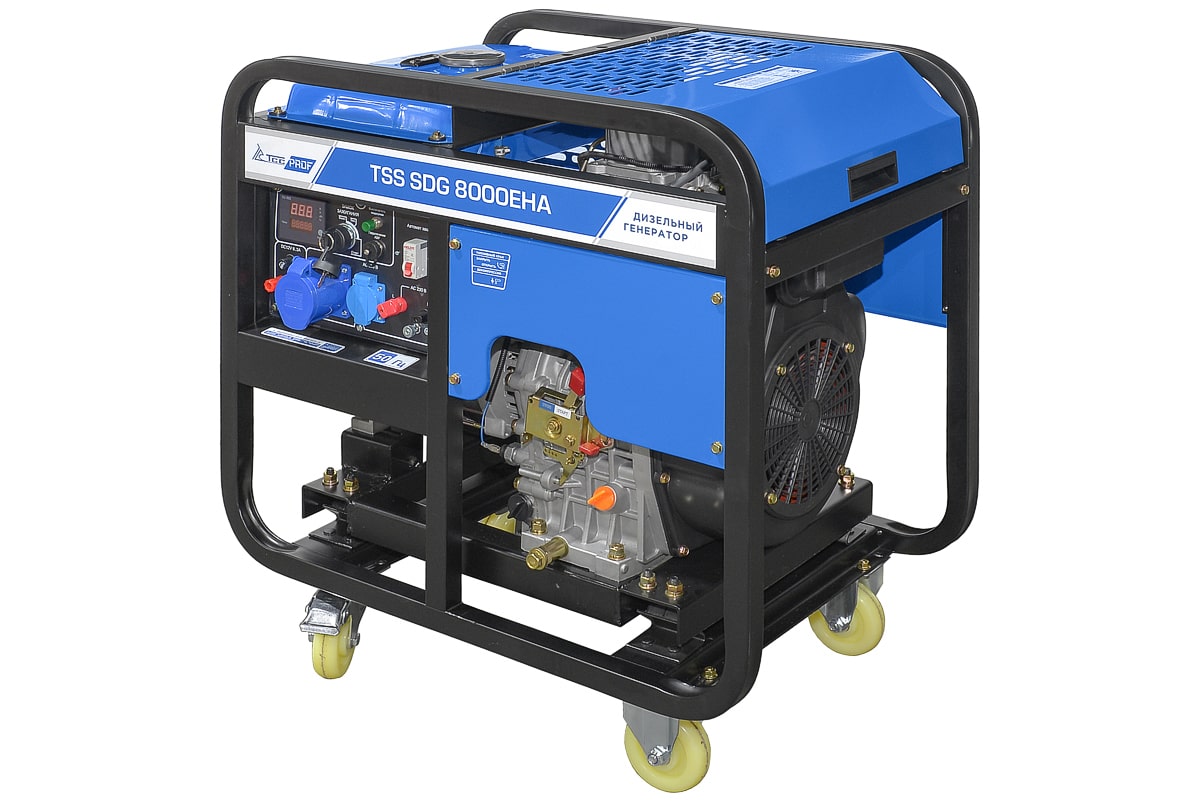 Дизель генератор TSS SDG 8000EHA
