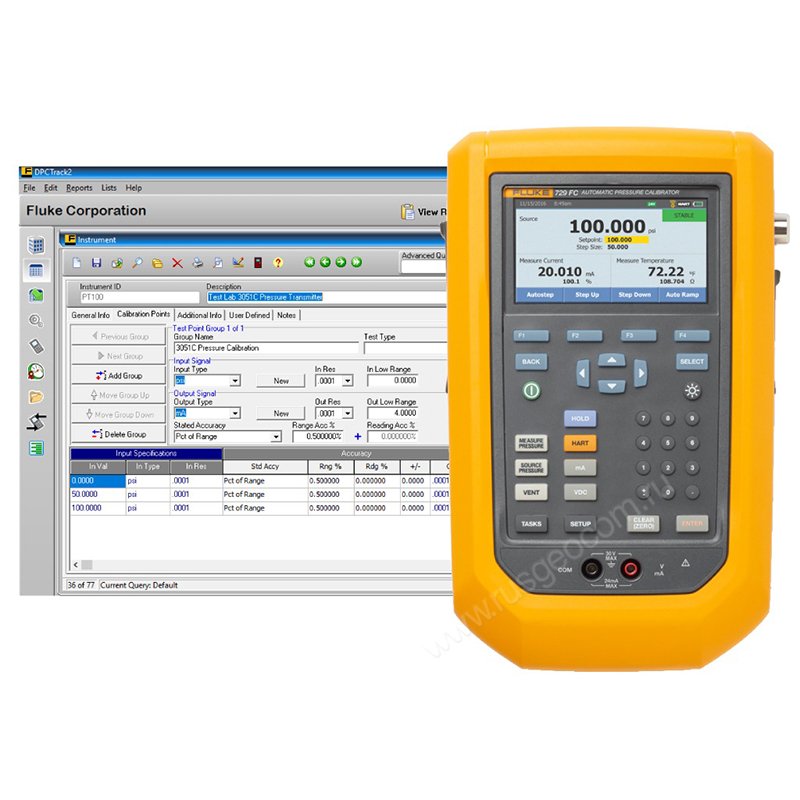 Калибратор давления Fluke 729 300G FC
