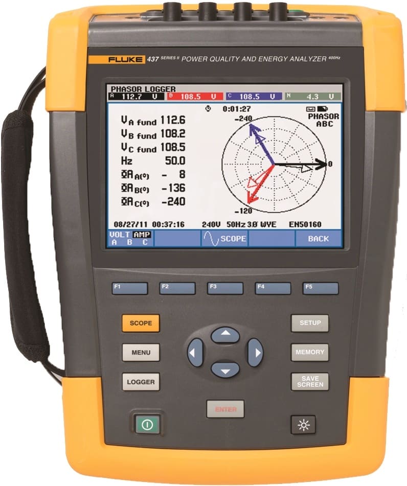 Анализатор энергии Fluke 437 II
