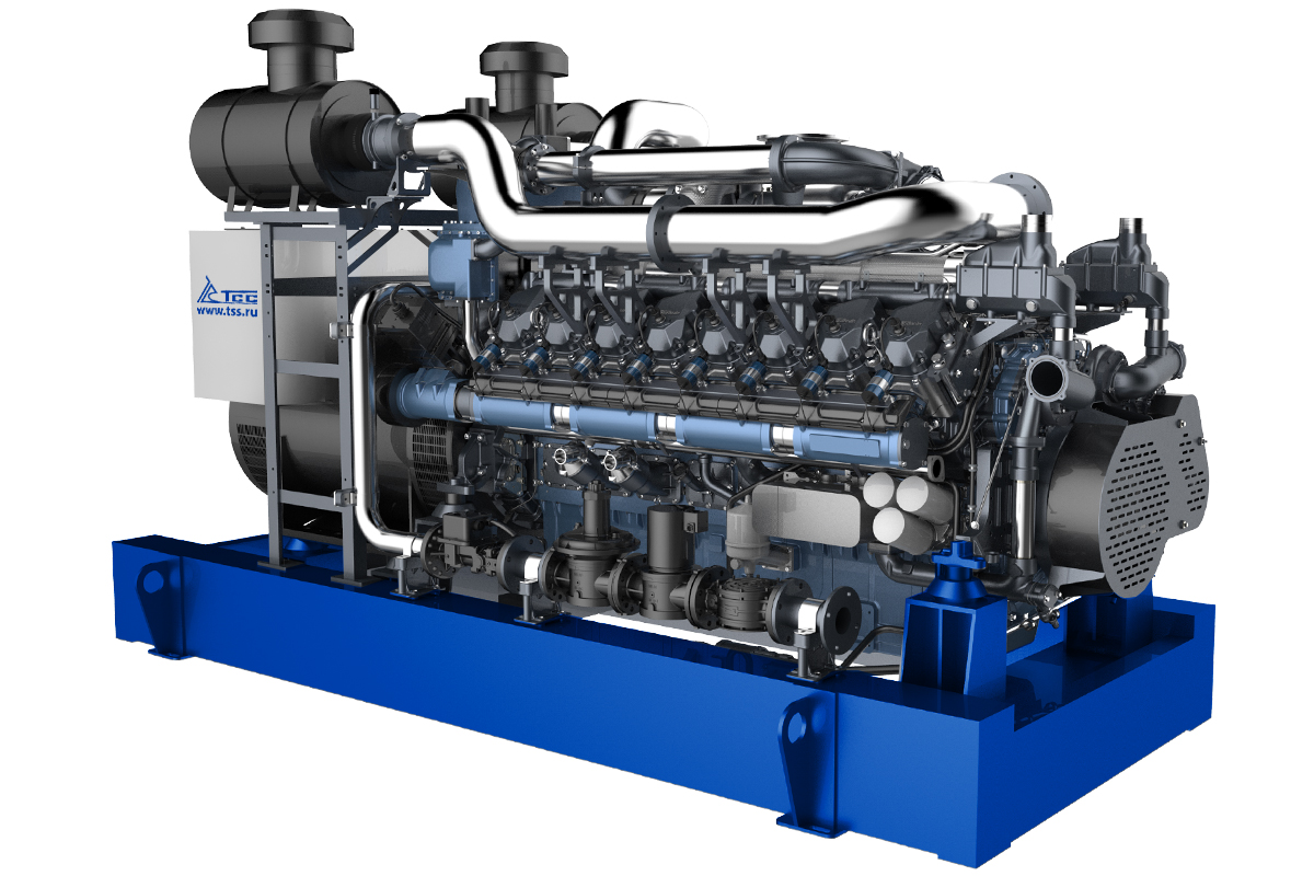 Газопоршневая установка TSS GE-1400
