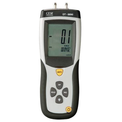Дифференциальный цифровой манометр CEM DT-8890
