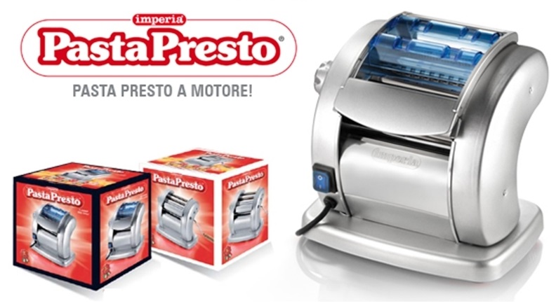 АППАРАТ Д/МАКАРОН IMPERIA PASTA PRESTO T. 2/4 ЭЛЕКТРИЧЕСКИЙ 220В 700
