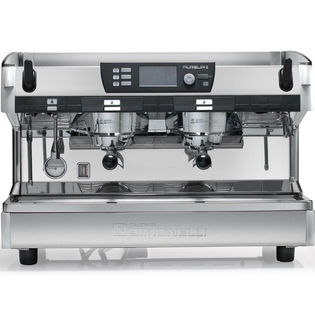 Кофемашина-полуавтомат Nuova Simonelli Aurelia II T3 2Gr S 380V pearl white+cupwarmer+hig Мастер-кла
