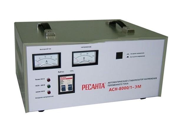 Стабилизатор Ресанта АСН- 8000/1-ЭM
