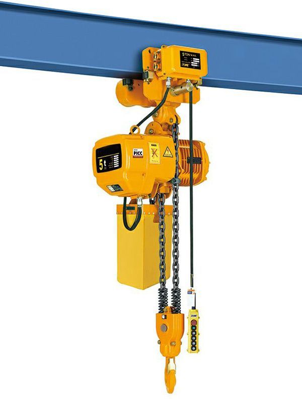 Таль электрическая цепная TOR ТЭЦП (HHBD05-02T) 5,0 т 12 м 220В
