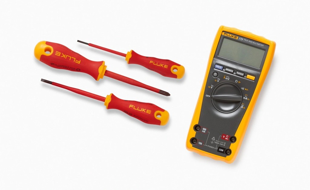 Комплект Fluke IB179L-EGFID - мультиметр Fluke 179 с набором отвёрток
