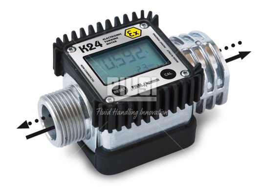 Электронный расходомер для бензина Piusi K24 A M/F 1” BSP ATEX/IECEx