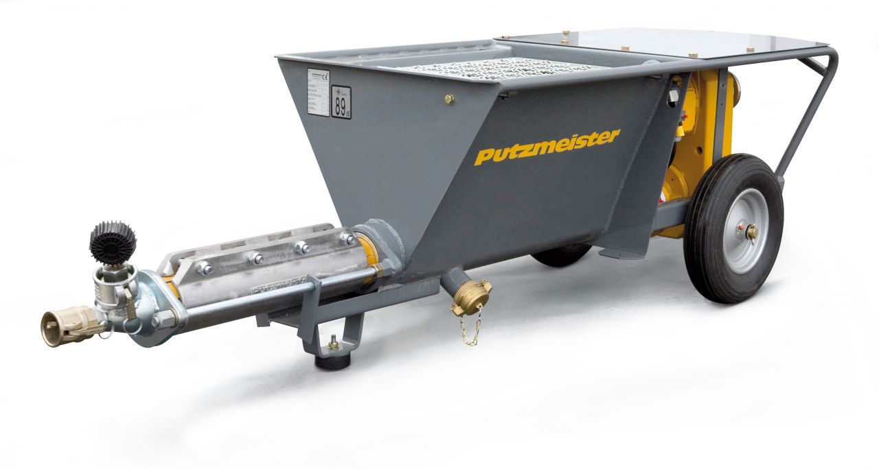 Универсальный шнековый растворонасос Putzmeister S5 EV
