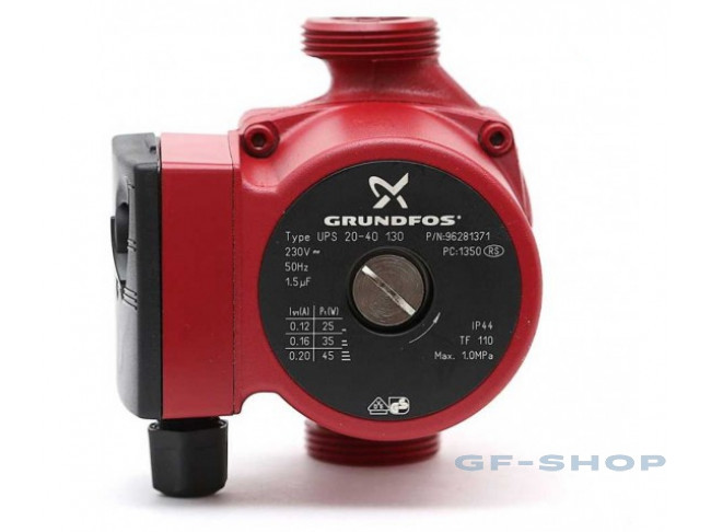 Насос UPS 20-40 130 1,25" 96281371 Grundfos
