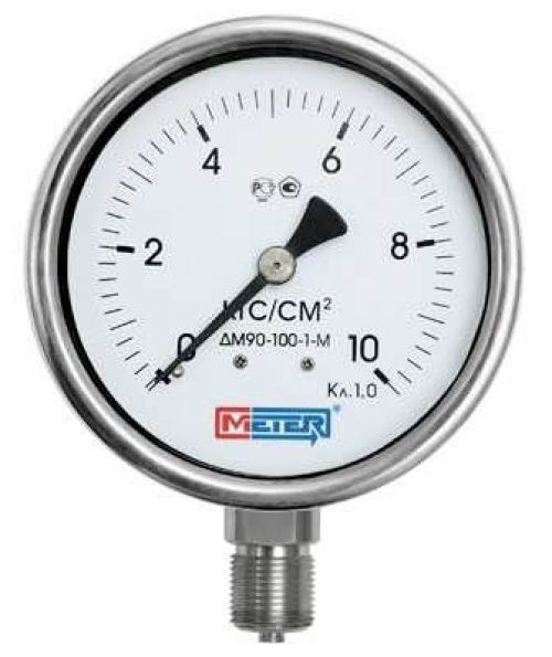 Манометр аксиальный MDА 63/6 хромир. крепление (МЗВ-63) Watts PC350618 (311045)
