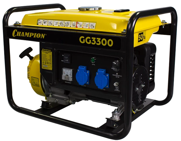 Бензиновый генератор CHAMPION GG3300
