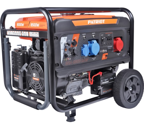 Генератор бензиновый PATRIOT GRA 8500DAW (472102183)
