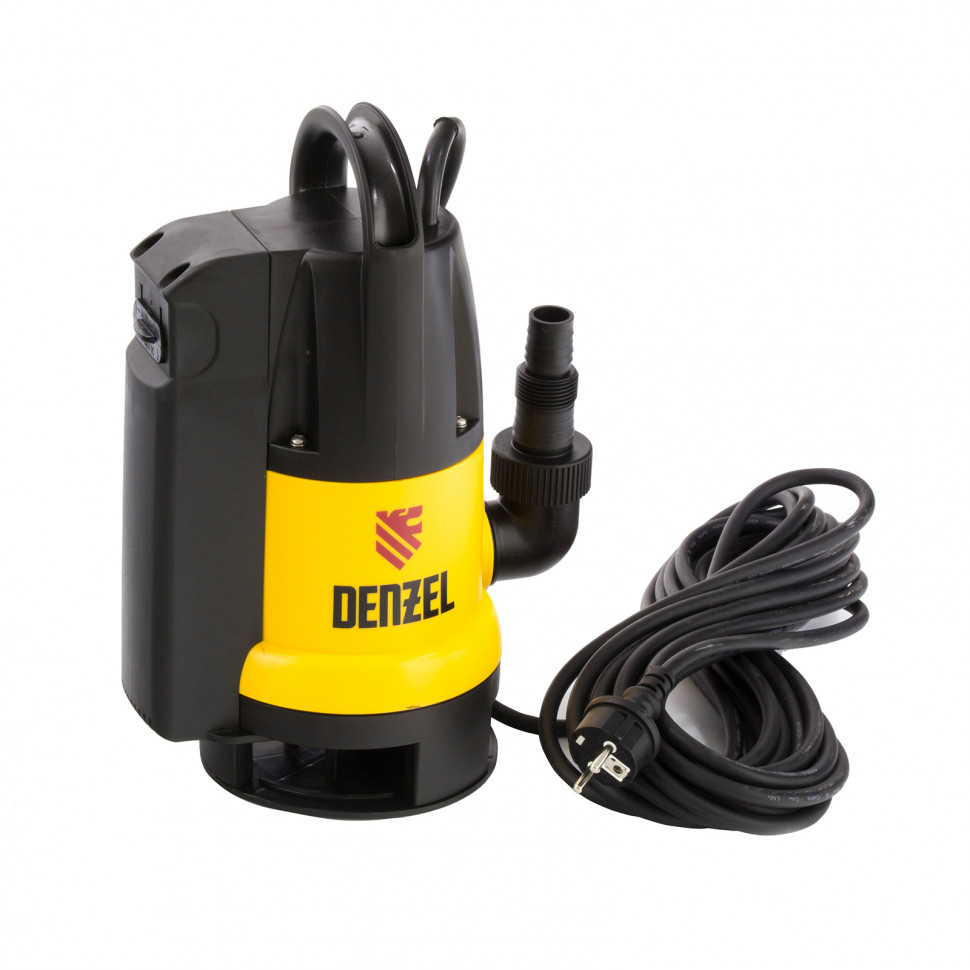 Дренажный насос DP800A, 800 Вт, подъем 5 м, 13000 л/ч Denzel
